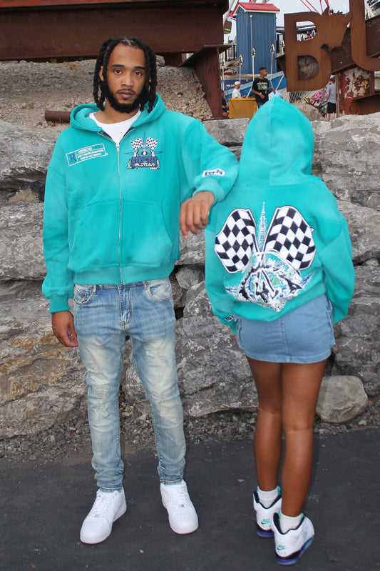 Teal Hoodie