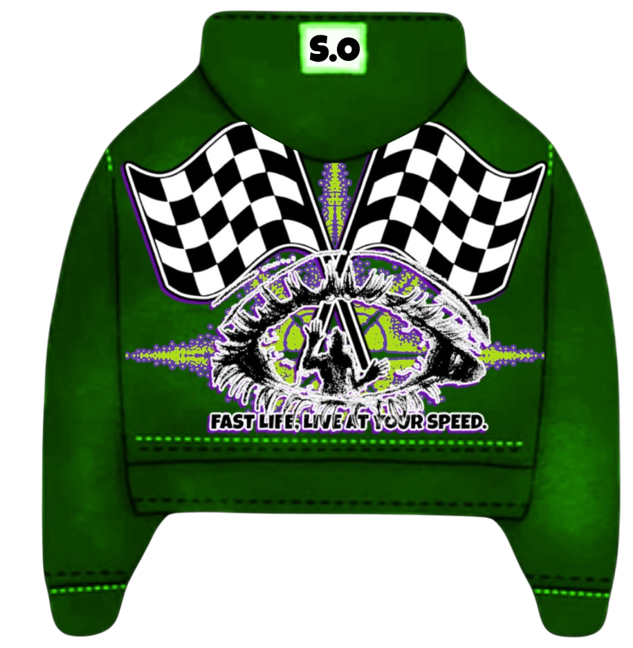 Green Hoodie