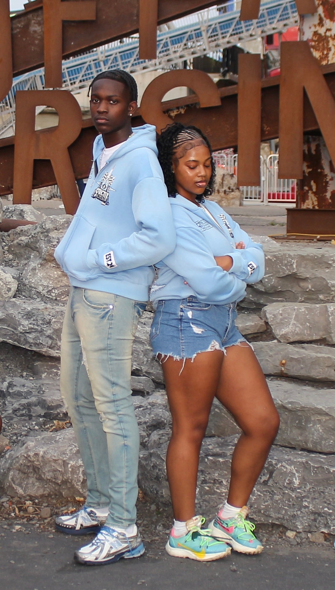 Blue Hoodie