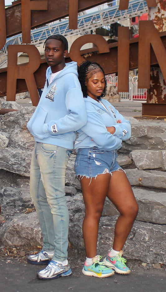Blue Hoodie